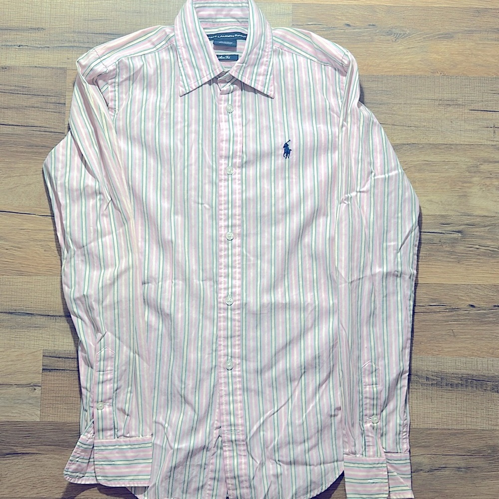Pink Ralph Lauren Blouse in size 2.